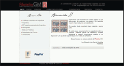 Desktop Screenshot of filateliagm.com